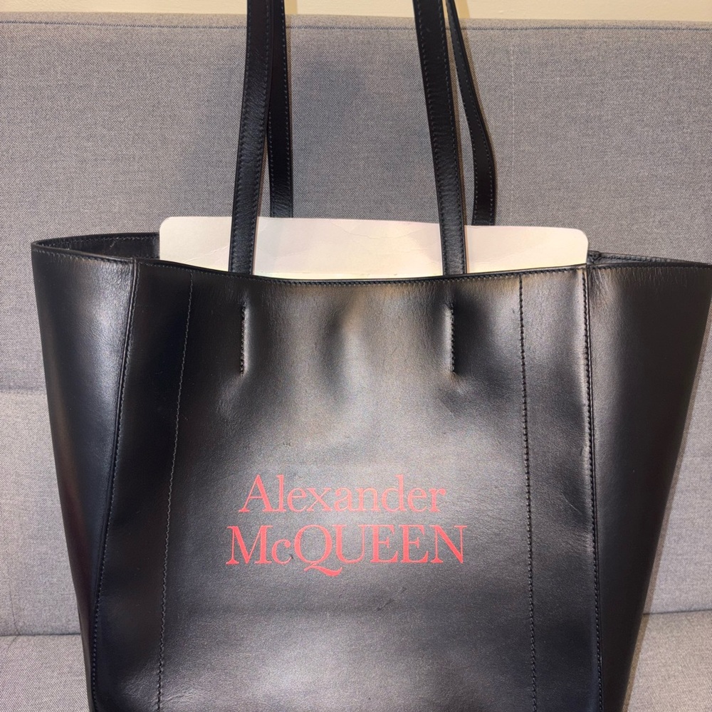 Alexander McQueen Black Tote Bag